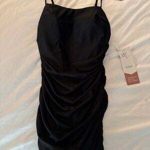 Black formal dress